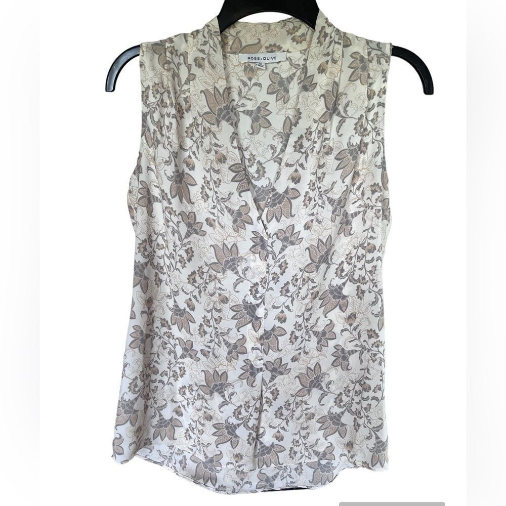 Rose & Olive blouse, XS